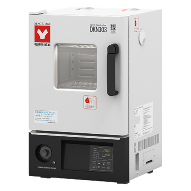 Yamato DKN-303-220V 27L programmable forced convection laboratory oven on white background