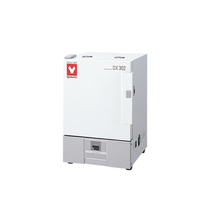 Yamato DX-302C 28L Natural Convection Laboratory Oven (115V) featuring a stainless steel interior, digital PID controller, and compact benchtop design.