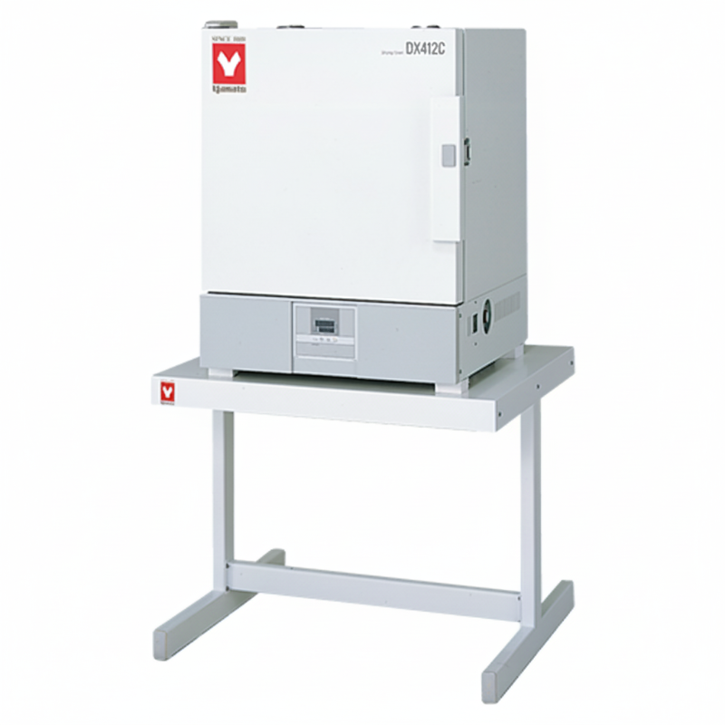 Yamato DX-412C 74L Natural Convection Laboratory Oven (220V) featuring a stainless steel interior, digital PID controller, and dual top exhaust ports.