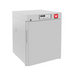 Yamato UCR undercounter laboratory refrigerator with solid lockable door, painted white steel exterior