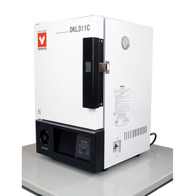 Yamato DKL311C laboratory oven on a grey platform with a white background